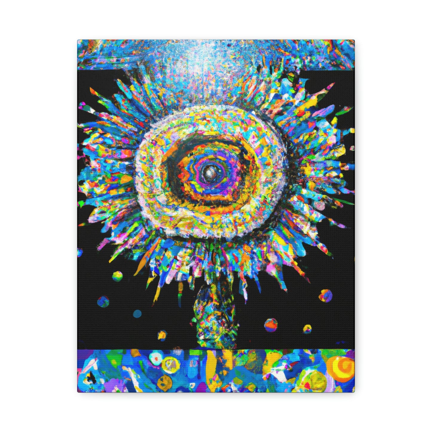 Tri-Bloom Blast - Canvas