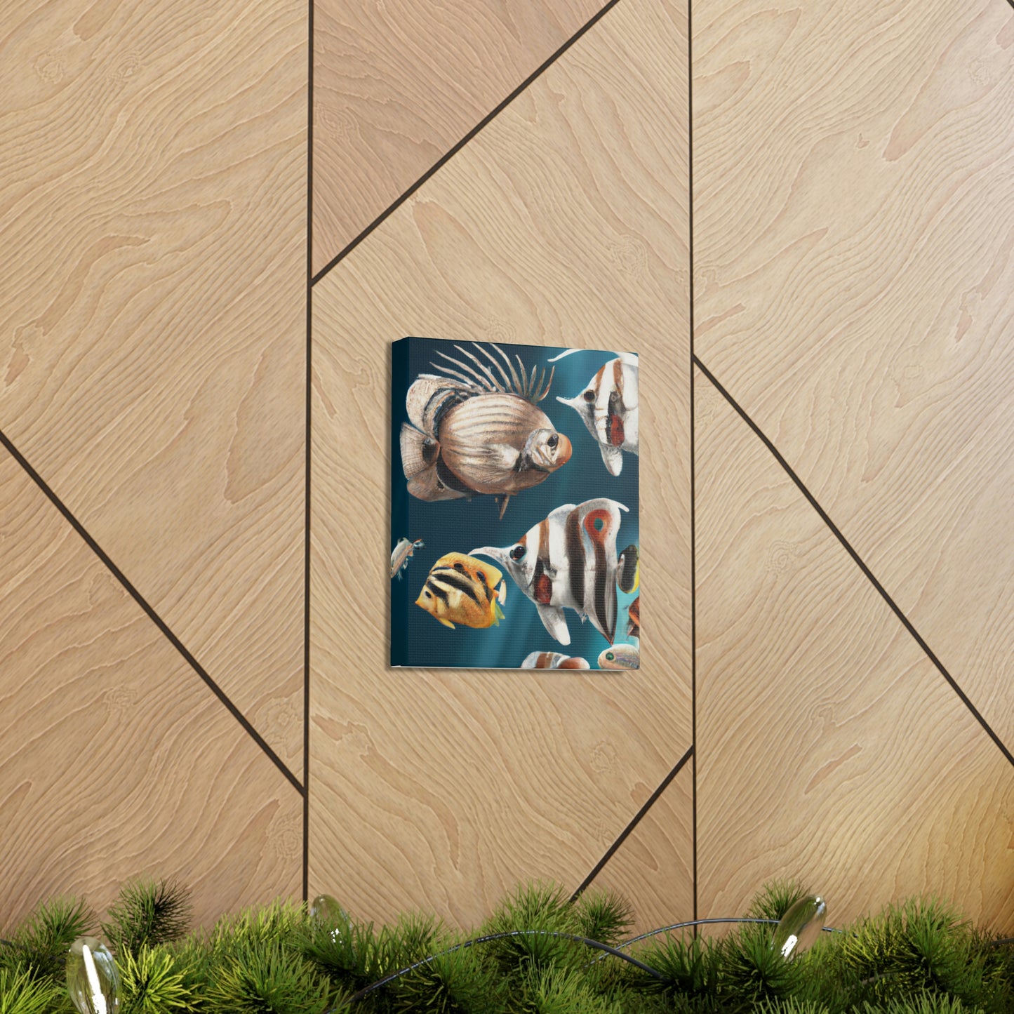Oceanic Sea Life - Canvas