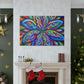 Psychedelic Bloom - Canvas