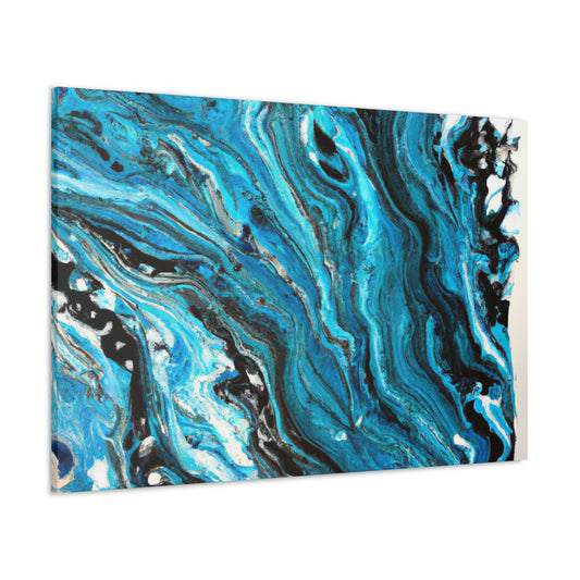 Celestial Cobalt - Canvas