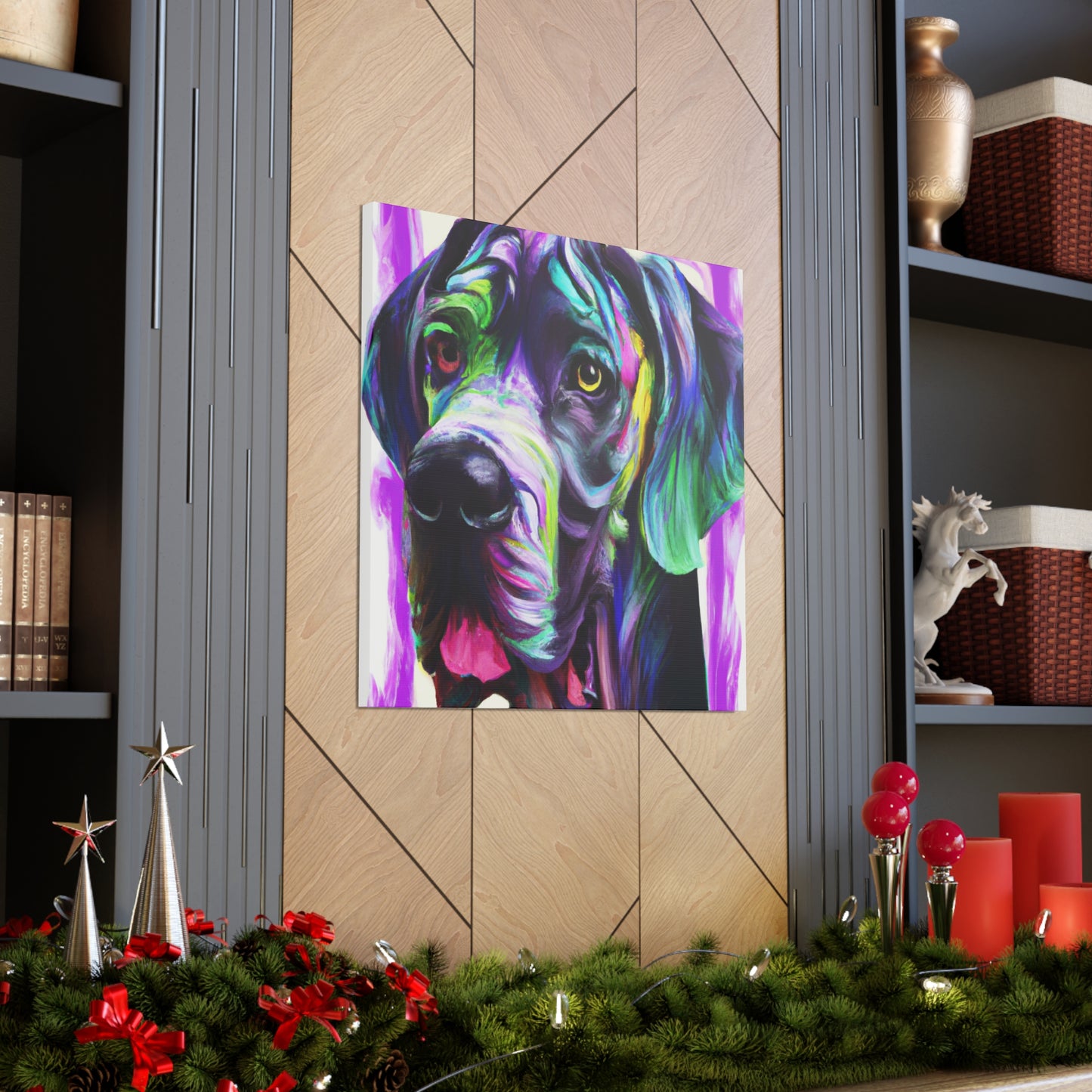 Vibrant Dane Dreams - Canvas