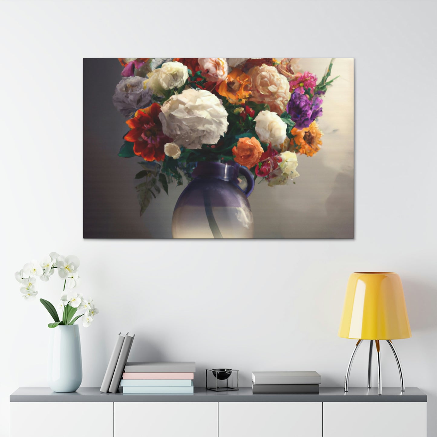 Blossoming Splendor. - Canvas
