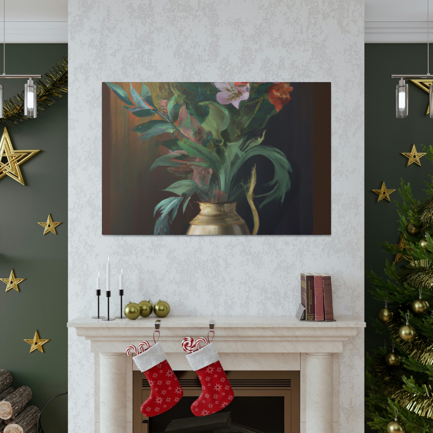 Floral Splendor Dream - Canvas