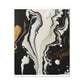 Gold Splash Galaxy. - Canvas