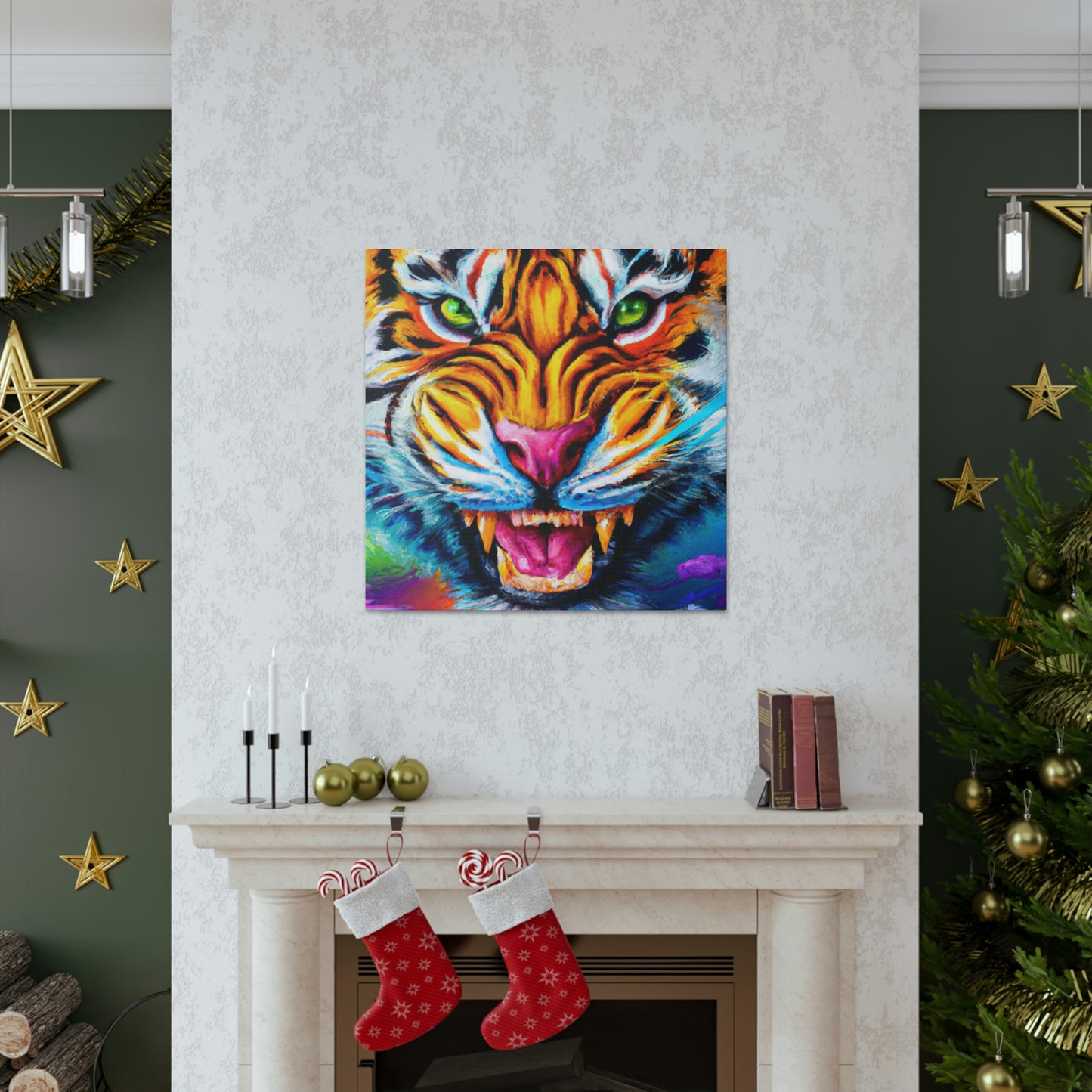 Tiger Dream. - Canvas