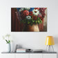 Vibrant Petal Bouquet. - Canvas