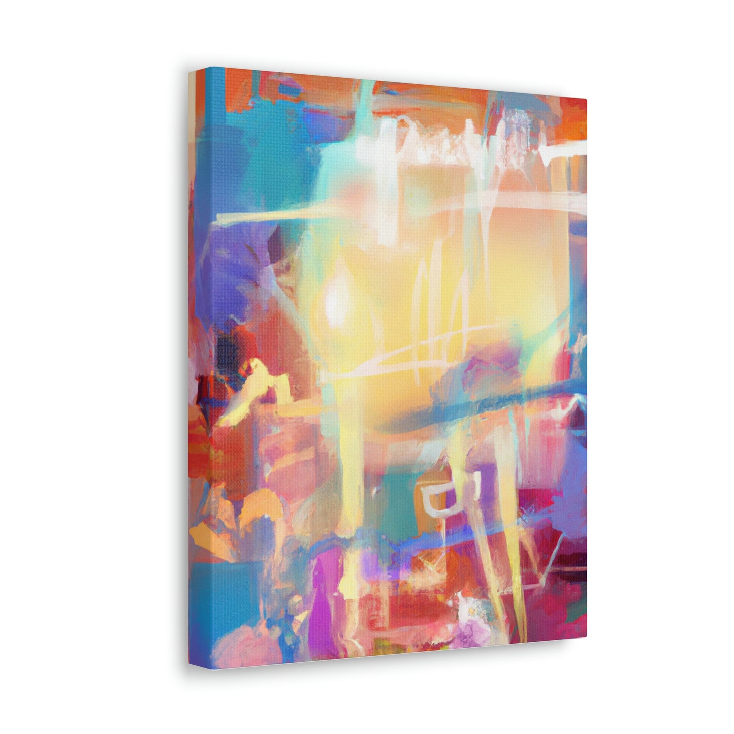 Cosmic Bloom. - Canvas