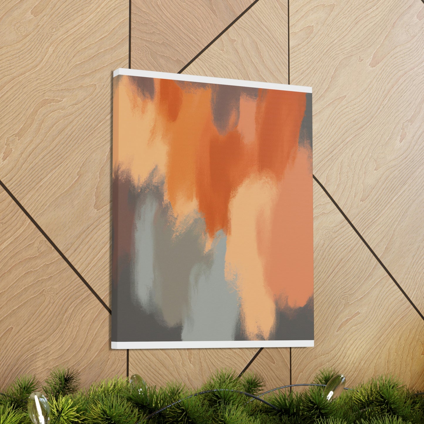 Vibrant Oasis. - Canvas