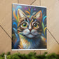 Rainbow Whiskers. - Canvas