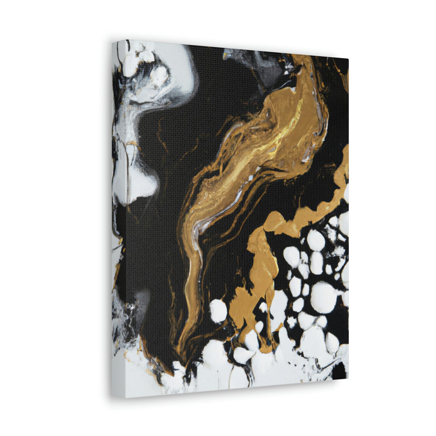 Glittering Ebony Cosmos - Canvas