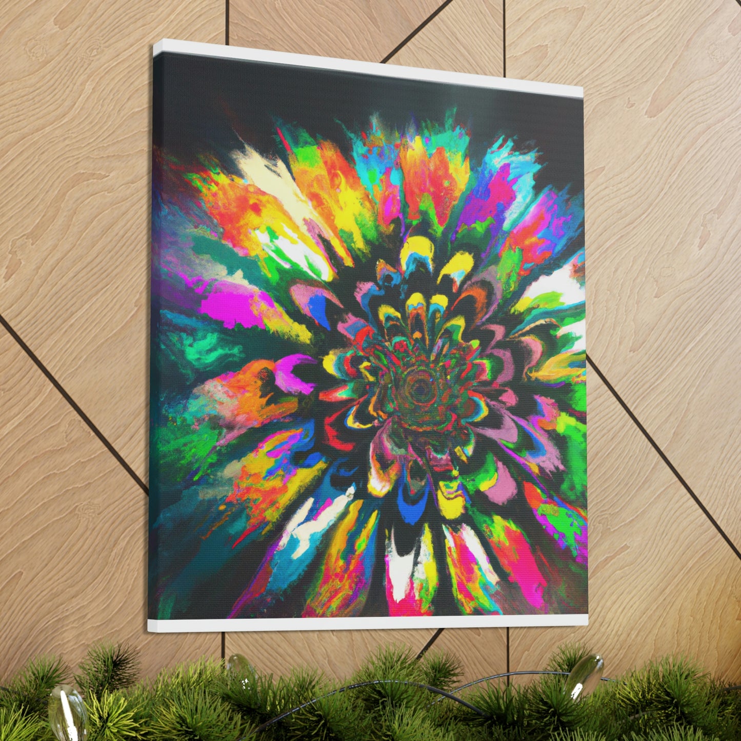 Vivid Flora. - Canvas
