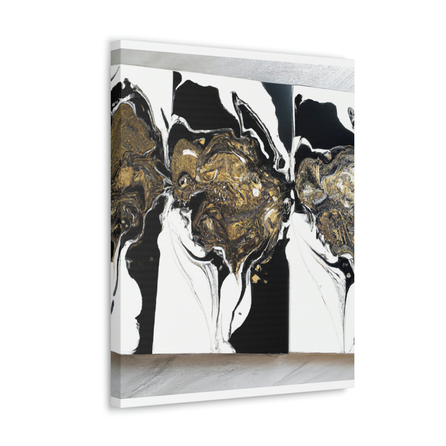 Cosmic Glitter Flow. - Canvas