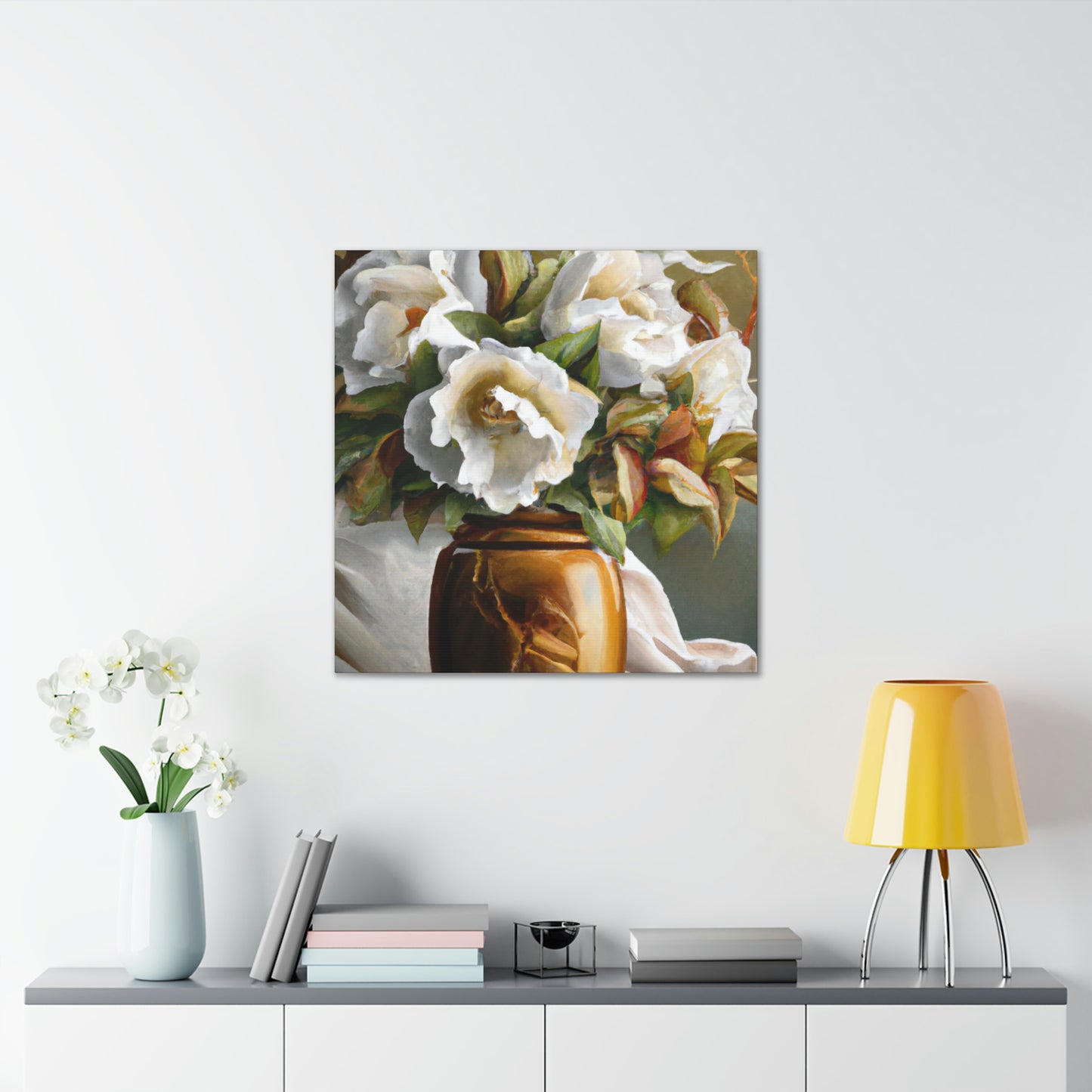 "Floral Vibrance Refined." - Canvas