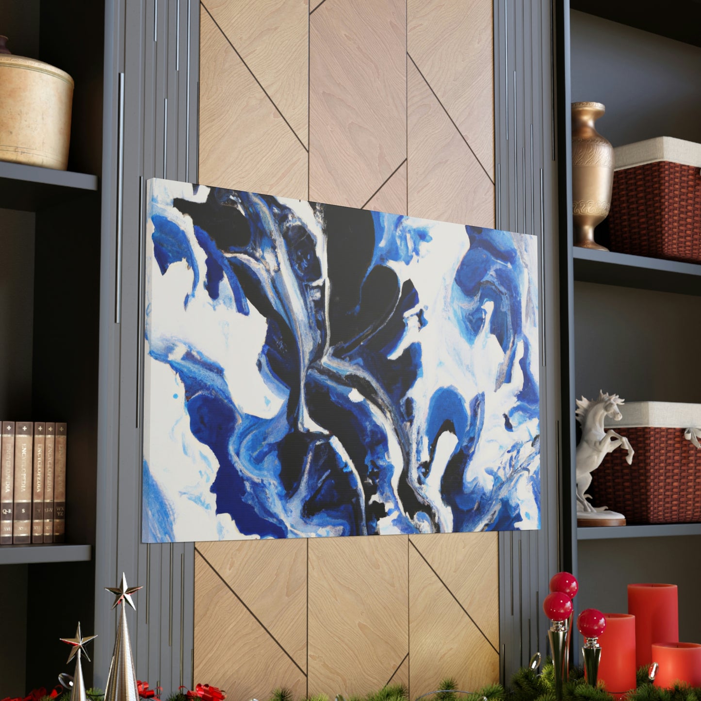 "Blue Bloom" - Canvas
