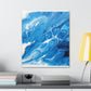 Blue Vapour. - Canvas