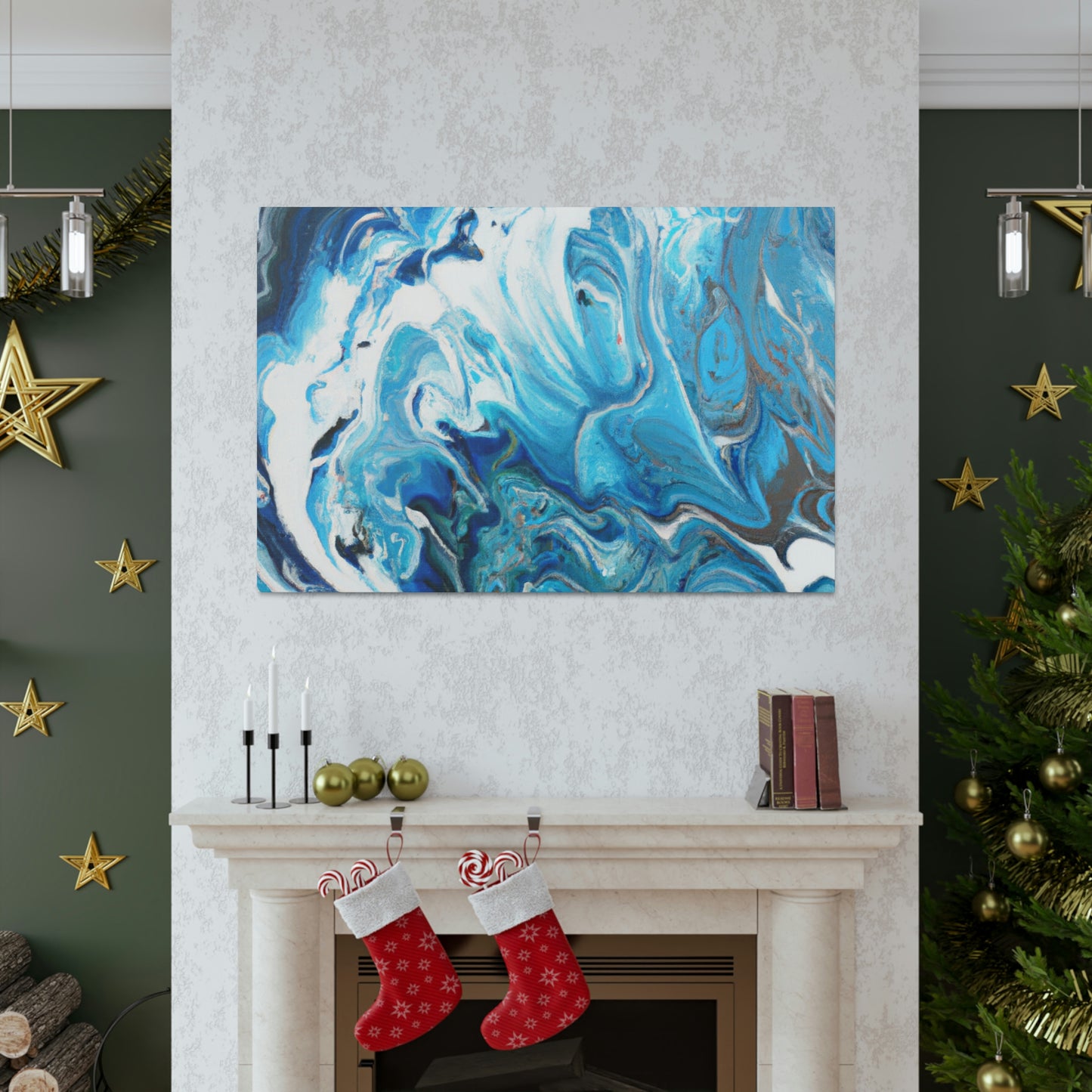 Blue Sky. - Canvas
