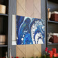 Aqua Drift - Canvas