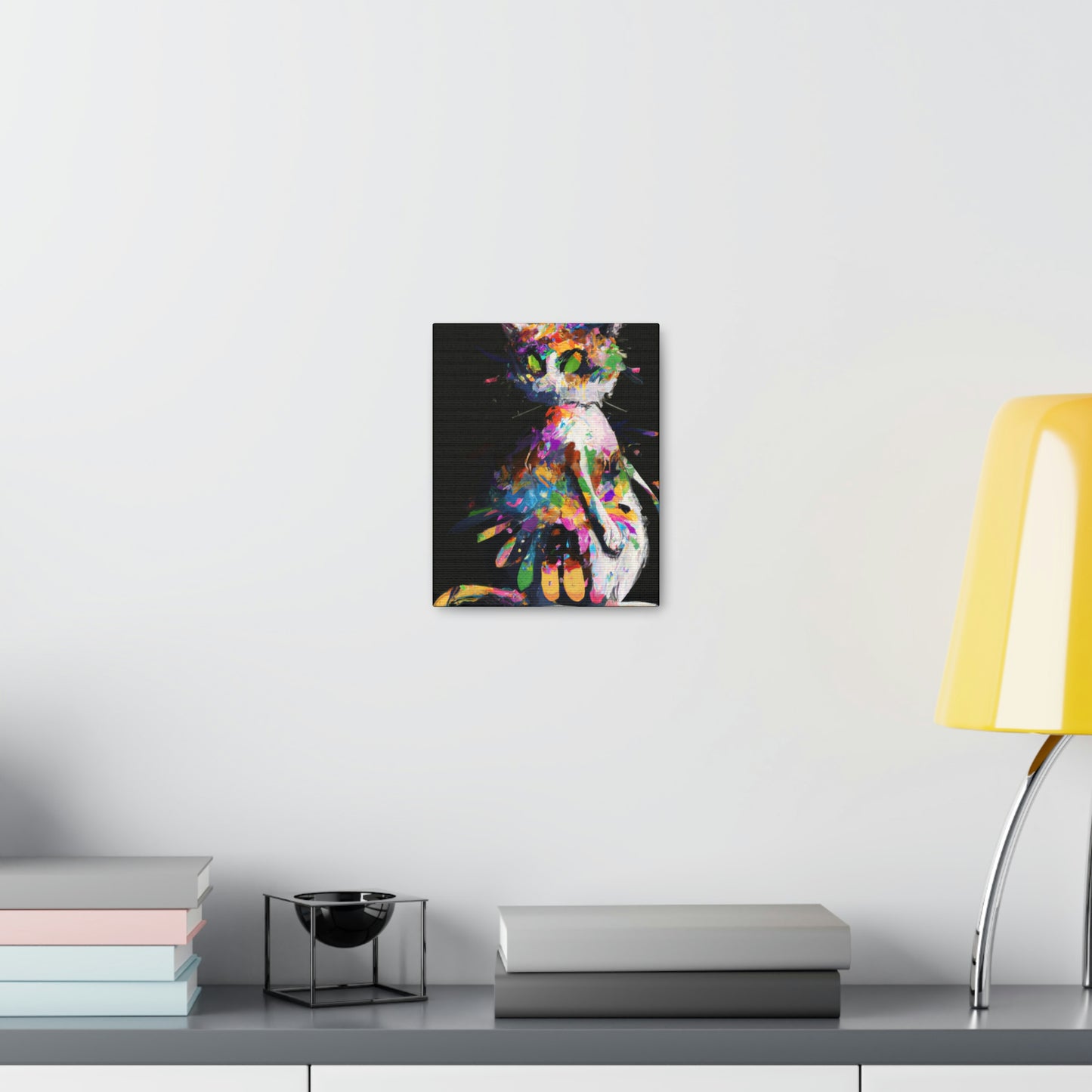 Flower Cat - Canvas