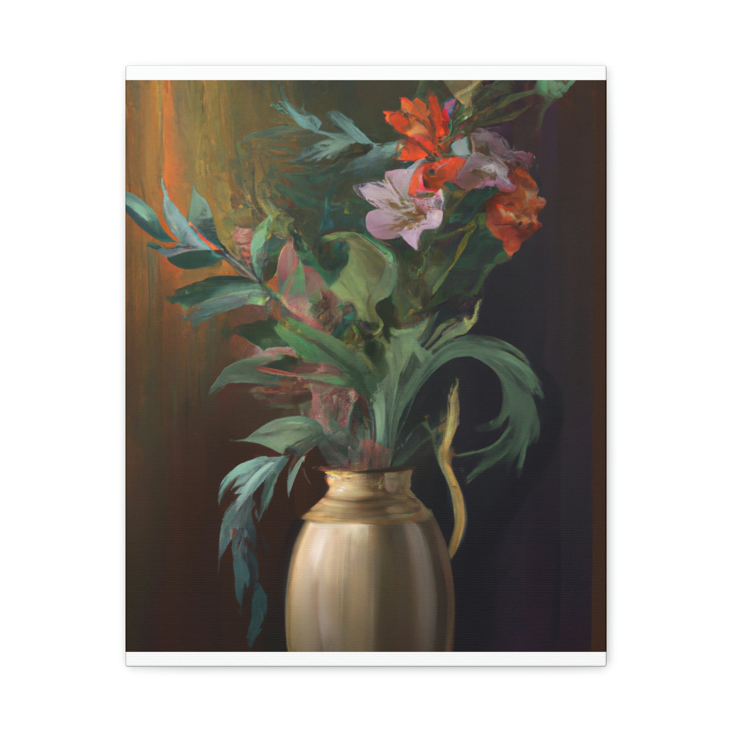 Floral Splendor Dream - Canvas