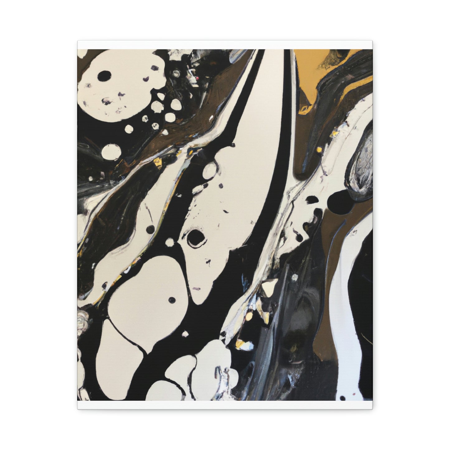 Opulent Drip Mirage. - Canvas