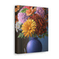 Floral Bloom Brilliance - Canvas