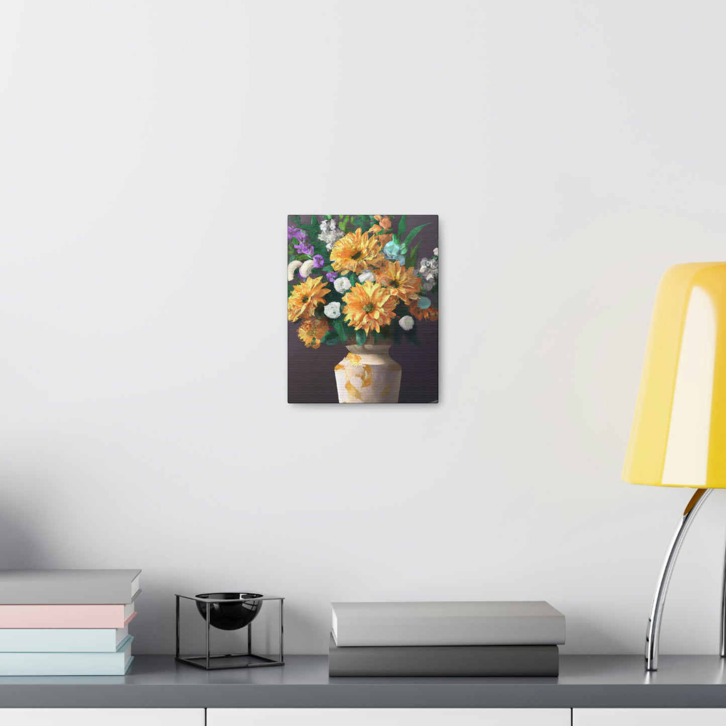 Vibrant Floral Dream - Canvas