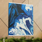 Blue Flux - Canvas