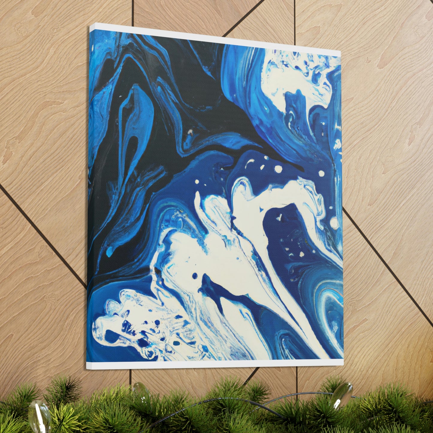 Blue Flux - Canvas