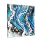 Blue Splendor. - Canvas