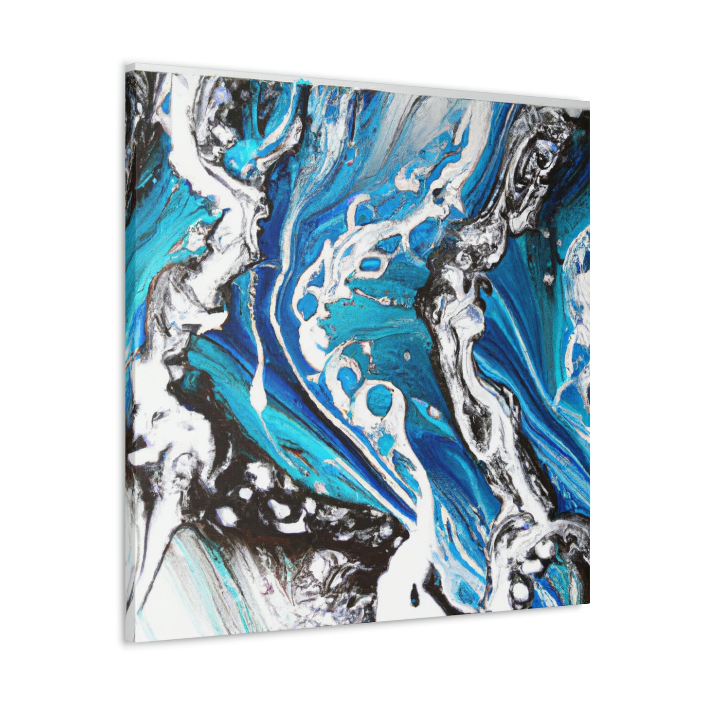 Blue Splendor. - Canvas