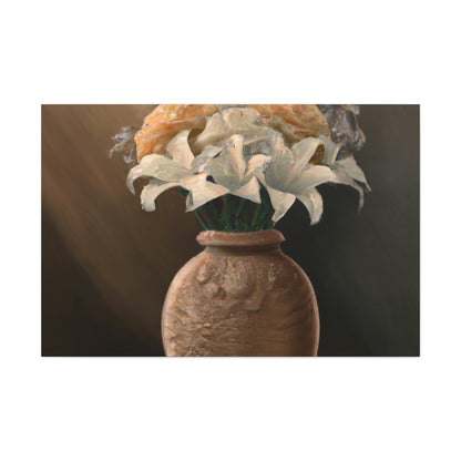 "Intricate Floral Bouquet." - Canvas