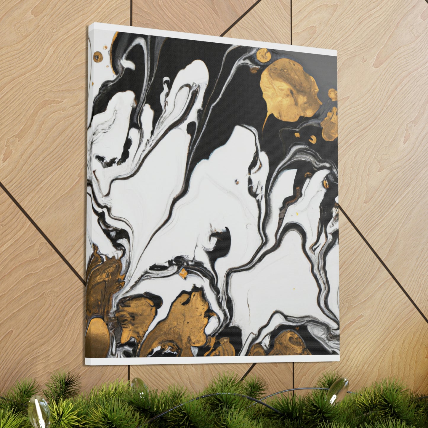 Gilded Liquid Luxe - Canvas