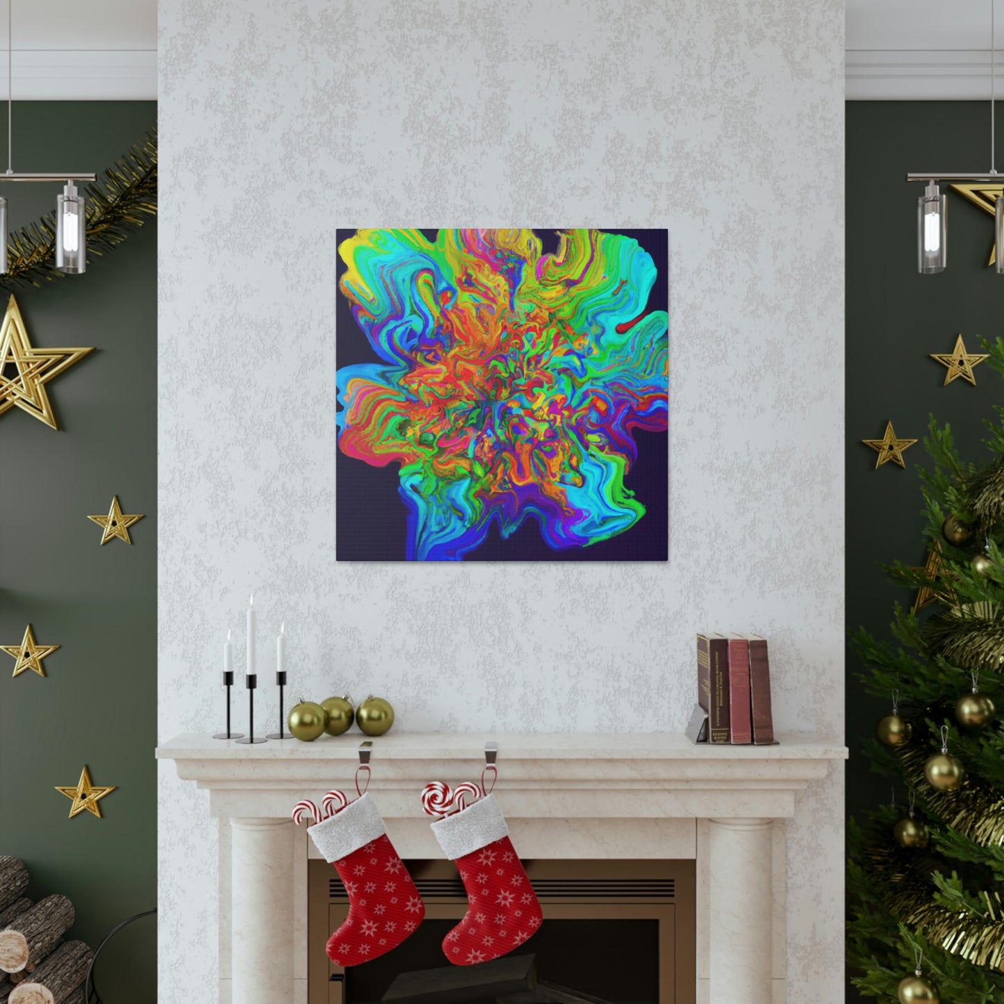 "Vivid Bloom" - Canvas