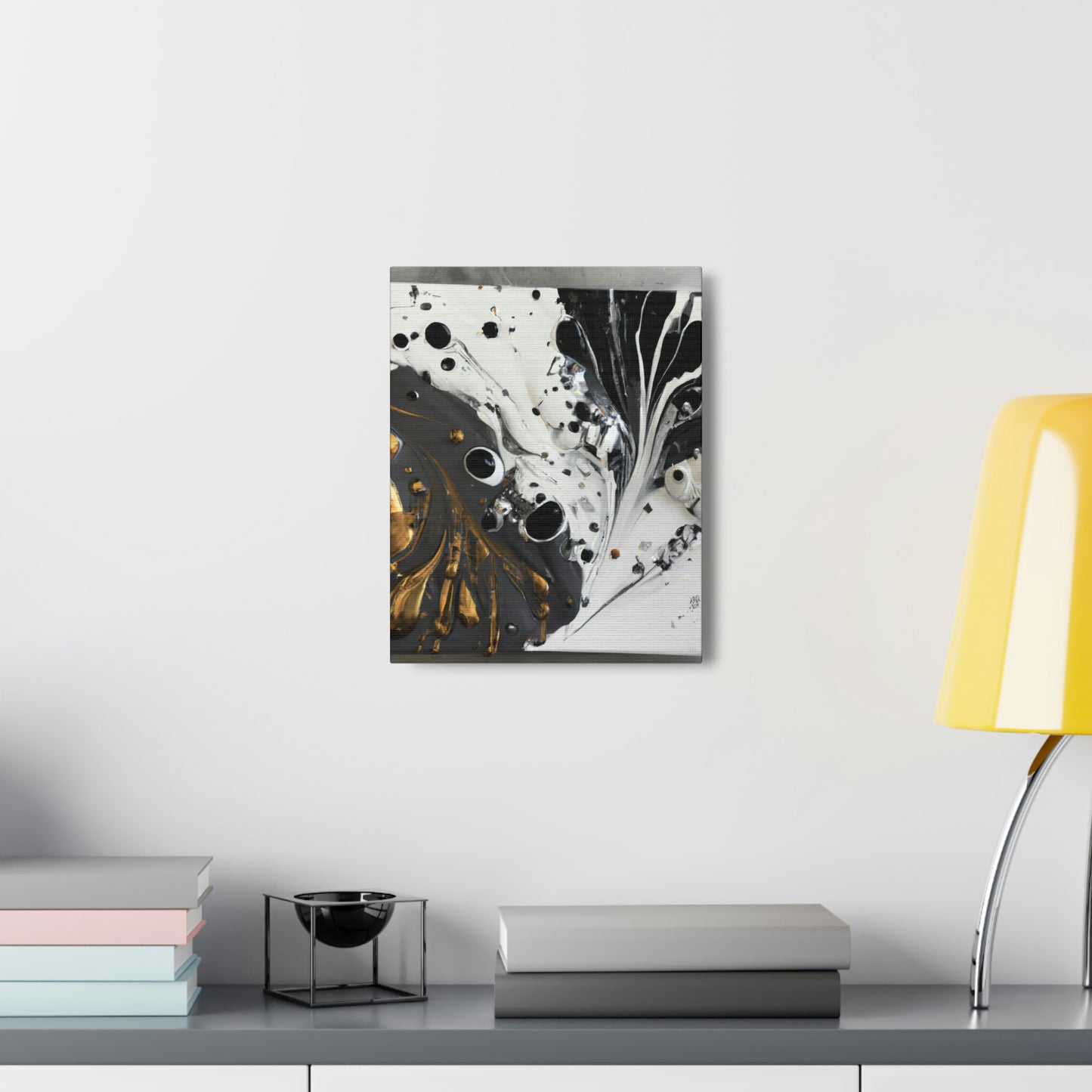 Gleaming Flow Fusion. - Canvas