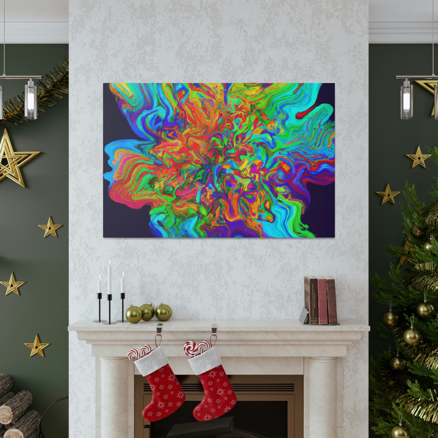 "Vivid Bloom" - Canvas