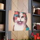 Kitty Blooms - Canvas