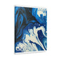 Blue Flux - Canvas