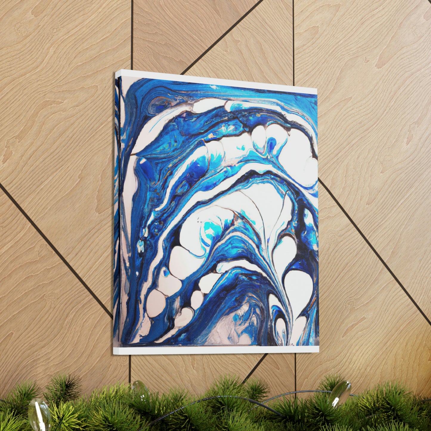 Aqua Splendor. - Canvas