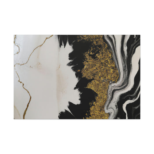 Golden Fusion Art - Canvas