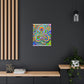 "Trippy Bloom" - Canvas