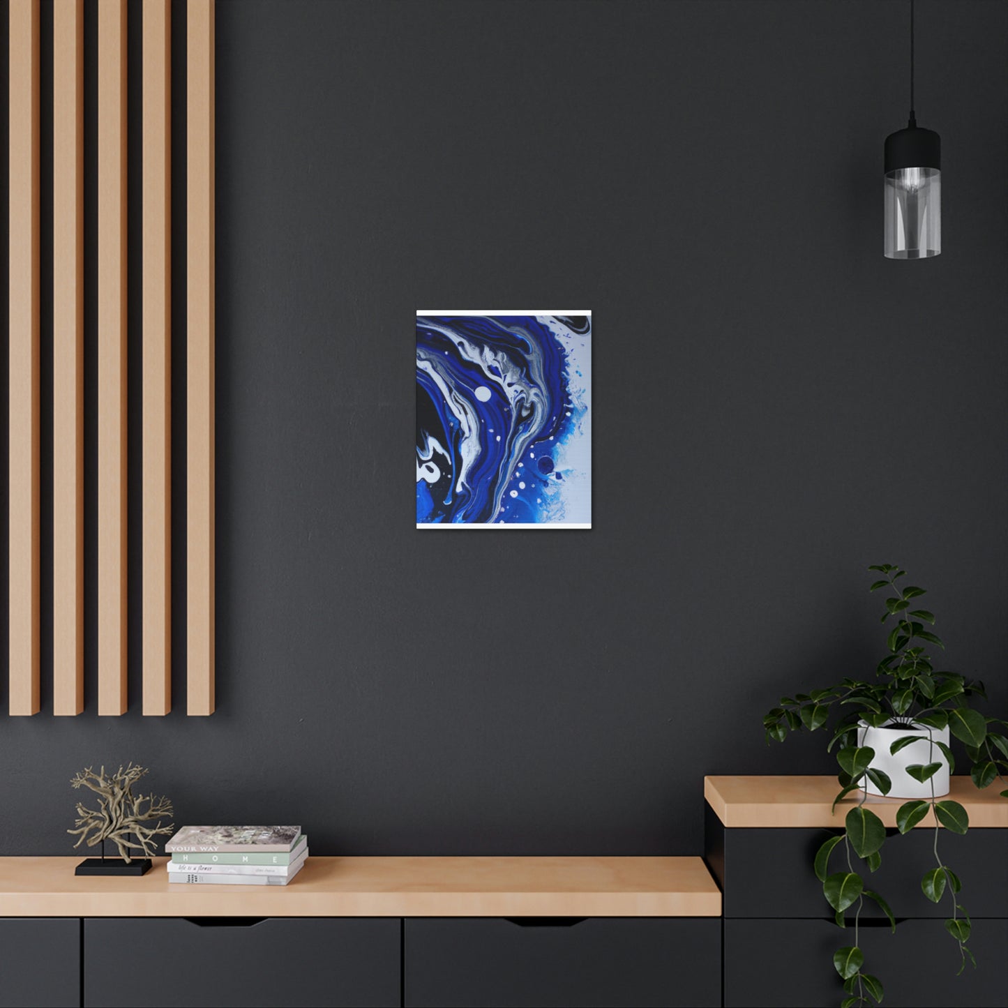 Aqua Splendor. - Canvas