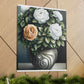 Glowing Floral Splendor. - Canvas