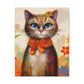 Feline Flora - Canvas