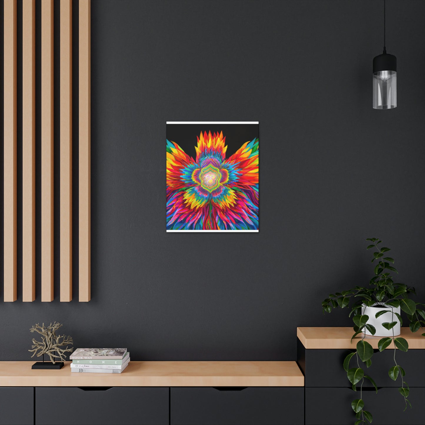 Vivid Botanica. - Canvas