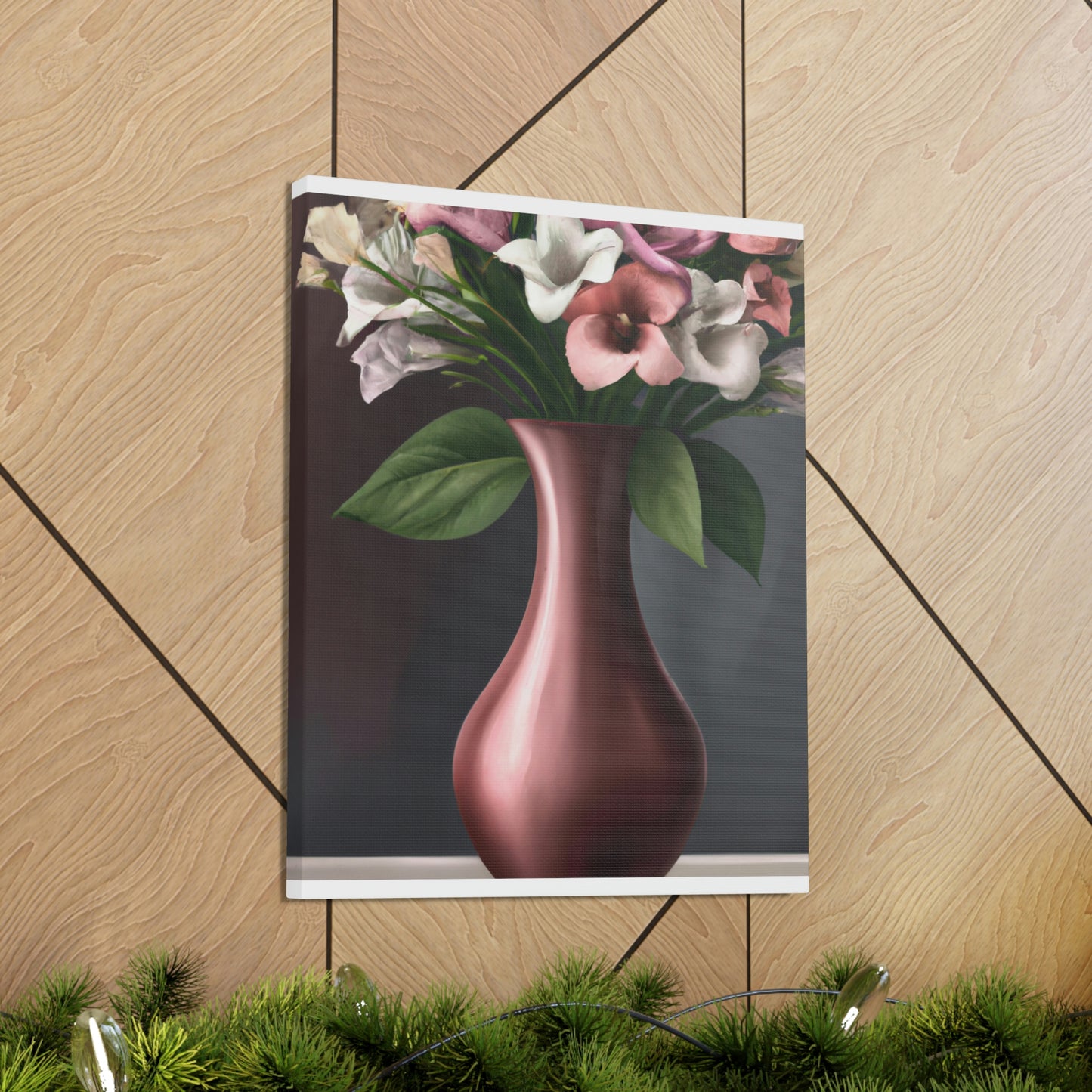 "Detailed Floral Bloom." - Canvas