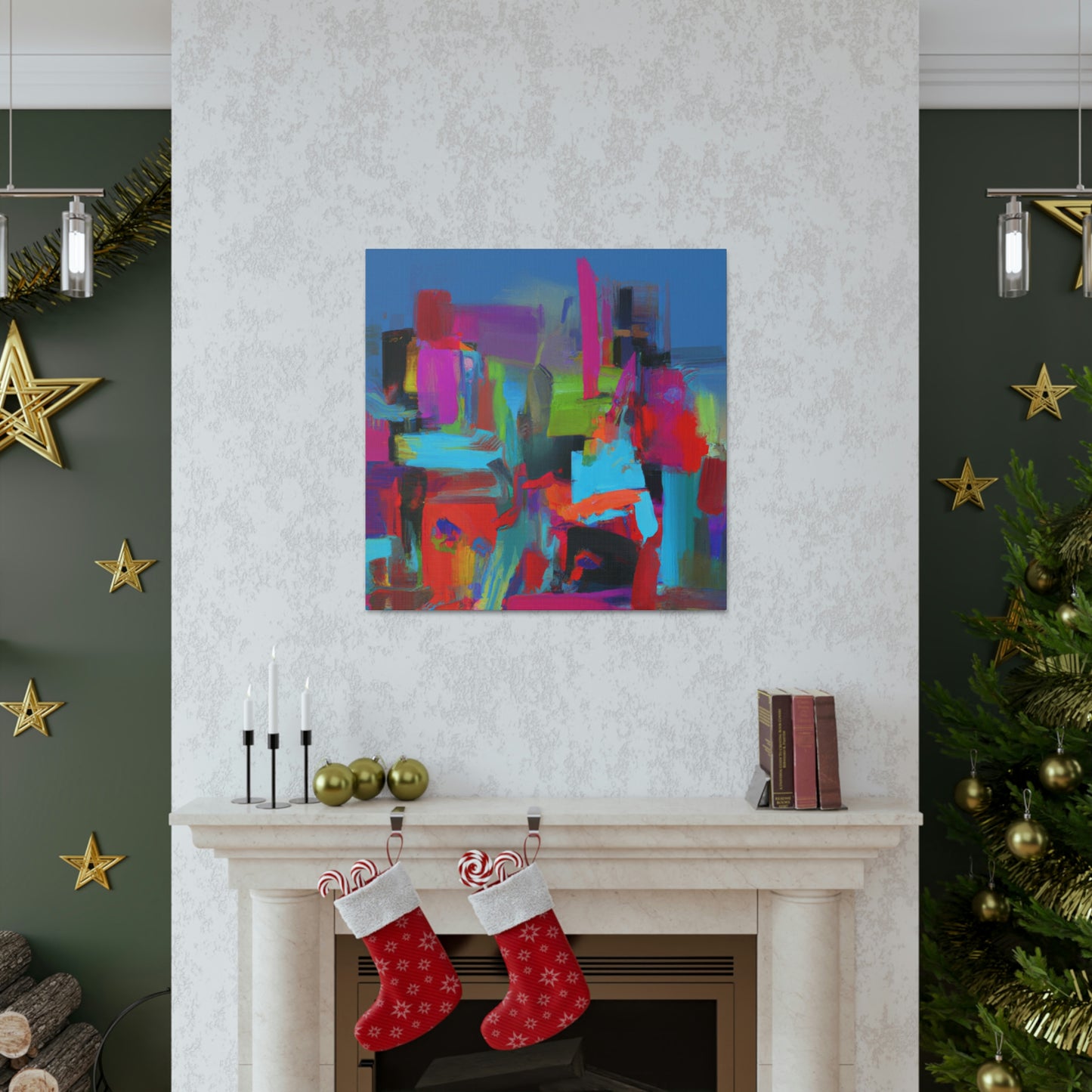 Vivid Haven - Canvas