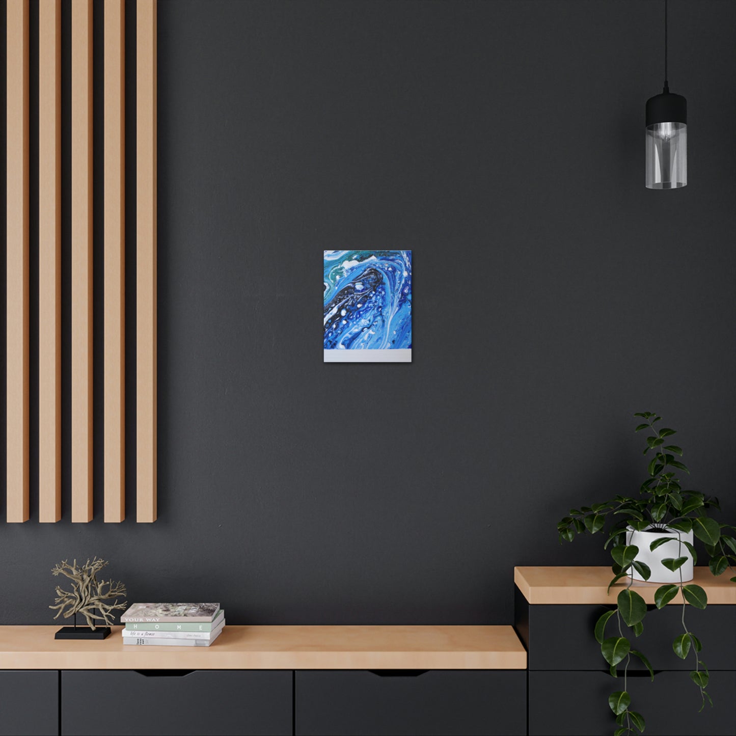 "Aqua Bliss" - Canvas