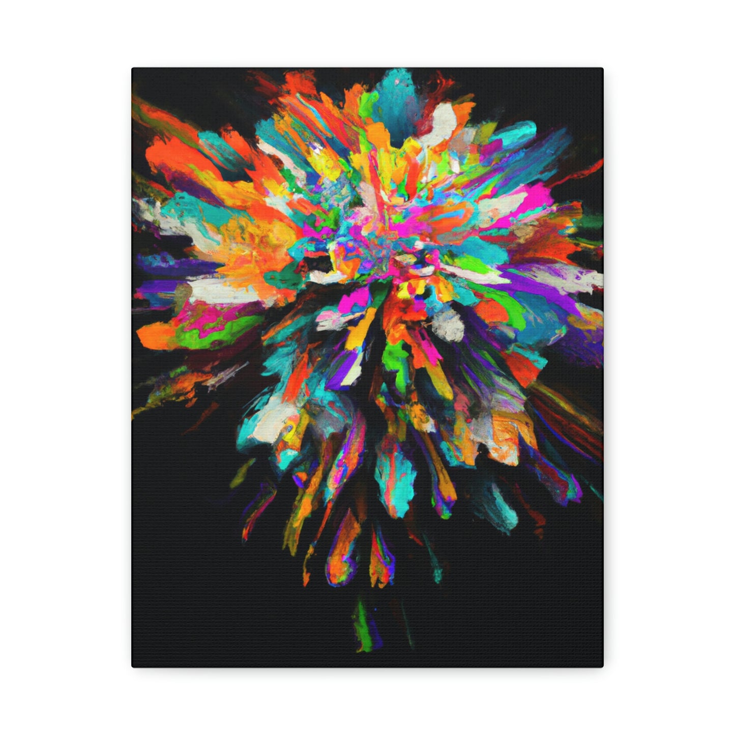 Psychedelic Bloom - Canvas