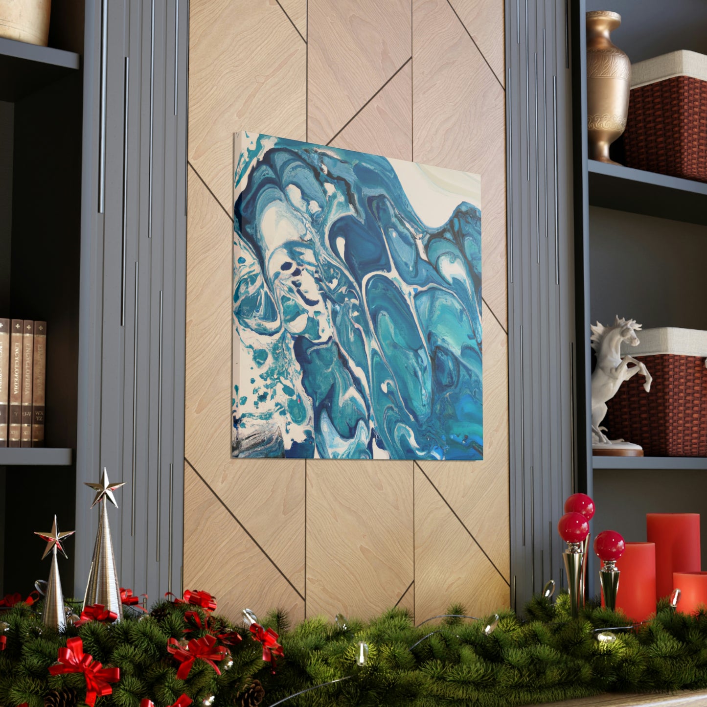 Celestial Flow - Canvas
