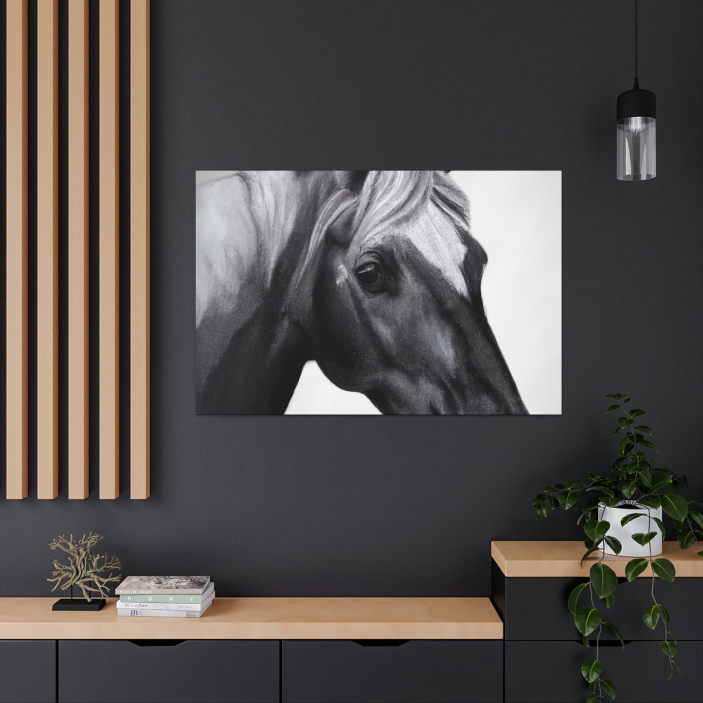 Shadow Steed. - Canvas